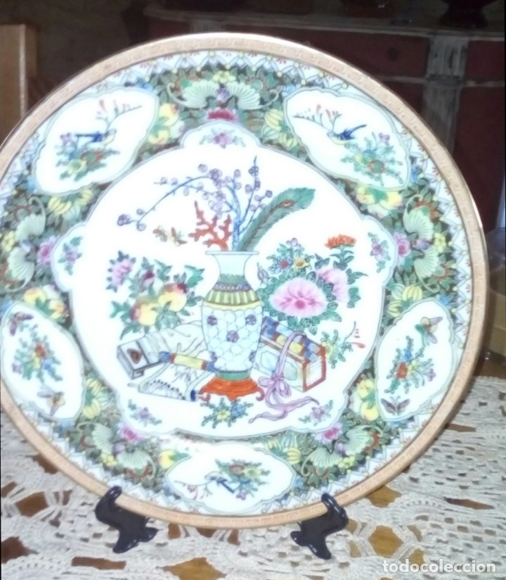 Antig&uuml;edades: Plato porcelana China - Foto 1