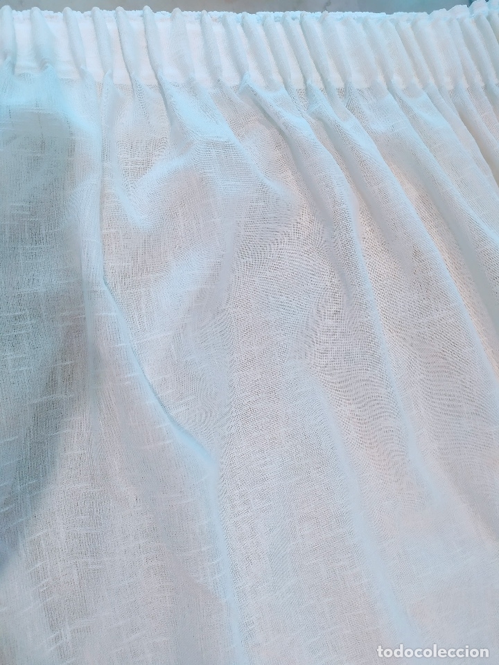 Antig&uuml;edades: Cortinas blancas bordadas y encaje - Foto 7