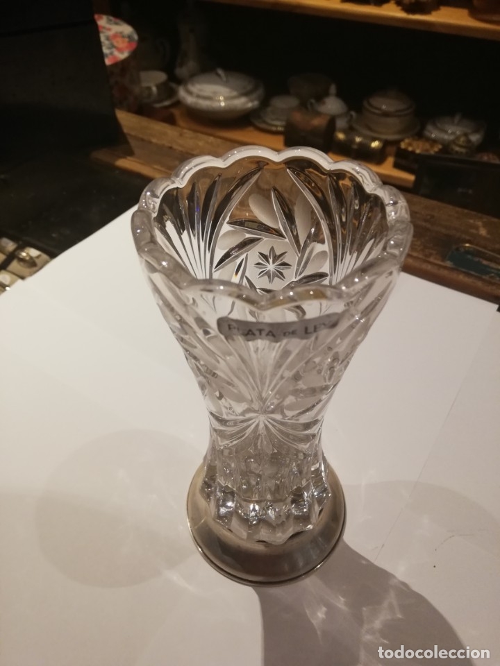 Antig&uuml;edades: Violetero pie de plata a&ntilde;os 60 - Foto 1
