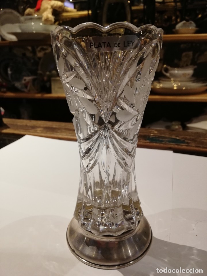 Antig&uuml;edades: Violetero pie de plata a&ntilde;os 60 - Foto 4