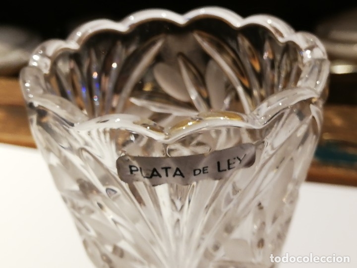 Antig&uuml;edades: Violetero pie de plata a&ntilde;os 60 - Foto 5