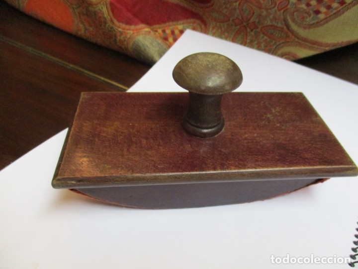Antig&uuml;edades: secante de oficina de madera - Foto 2