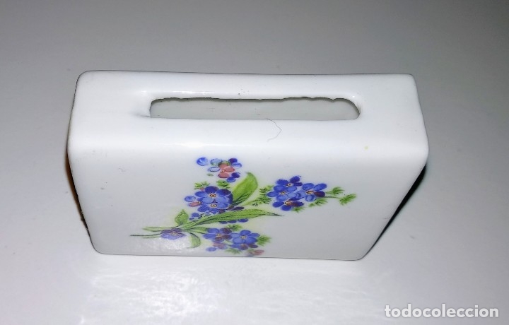 Antig&uuml;edades: CERAMICA PORCELANA EME ESPA&Ntilde;A ESPA&Ntilde;OLA CAJA CERILLAS FUNDA