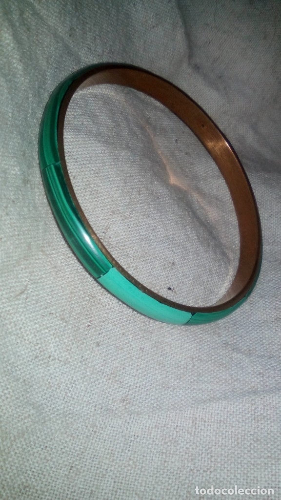 Antig&uuml;edades: Collar y brazalete de Malaquita - Foto 15