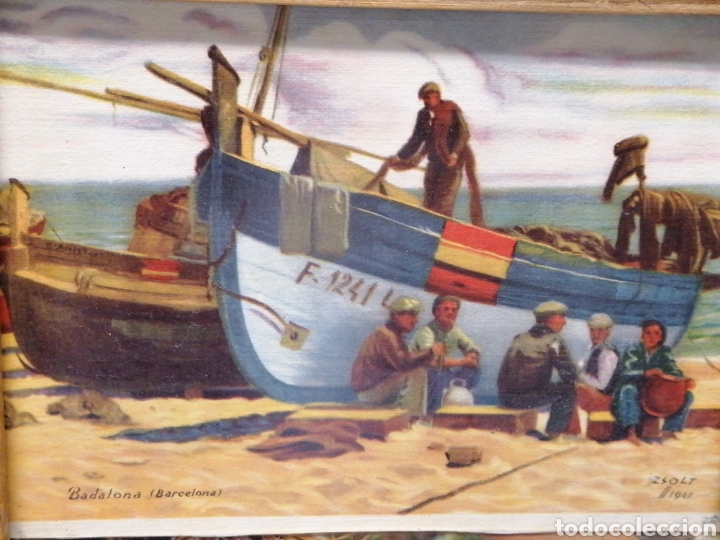 Antig&uuml;edades: Pescadores en Badalona - Foto 4