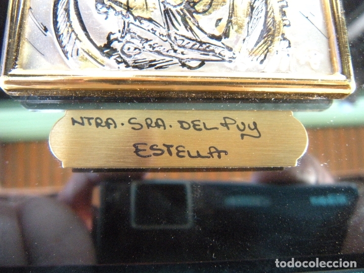 Antig&uuml;edades: RELIEVE EN PLATA NUESTRA SE&Ntilde;ORA DEL PUY, ESTELLA. - Foto 4