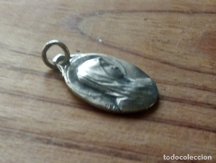 Antig&uuml;edades: MEDALLA PLATA VIRGEN DE LOURDES - Foto 3