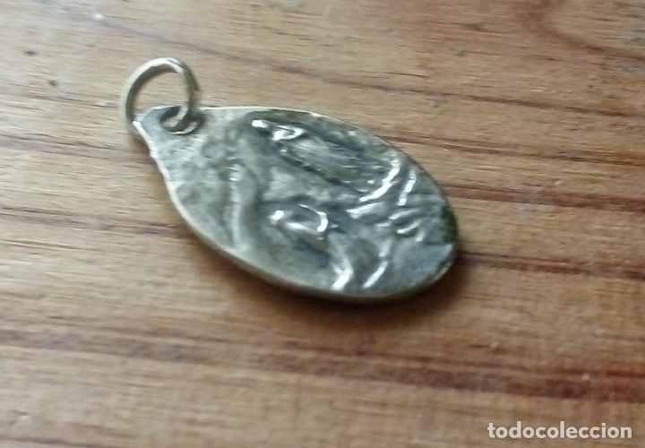 Antig&uuml;edades: MEDALLA PLATA VIRGEN DE LOURDES - Foto 4