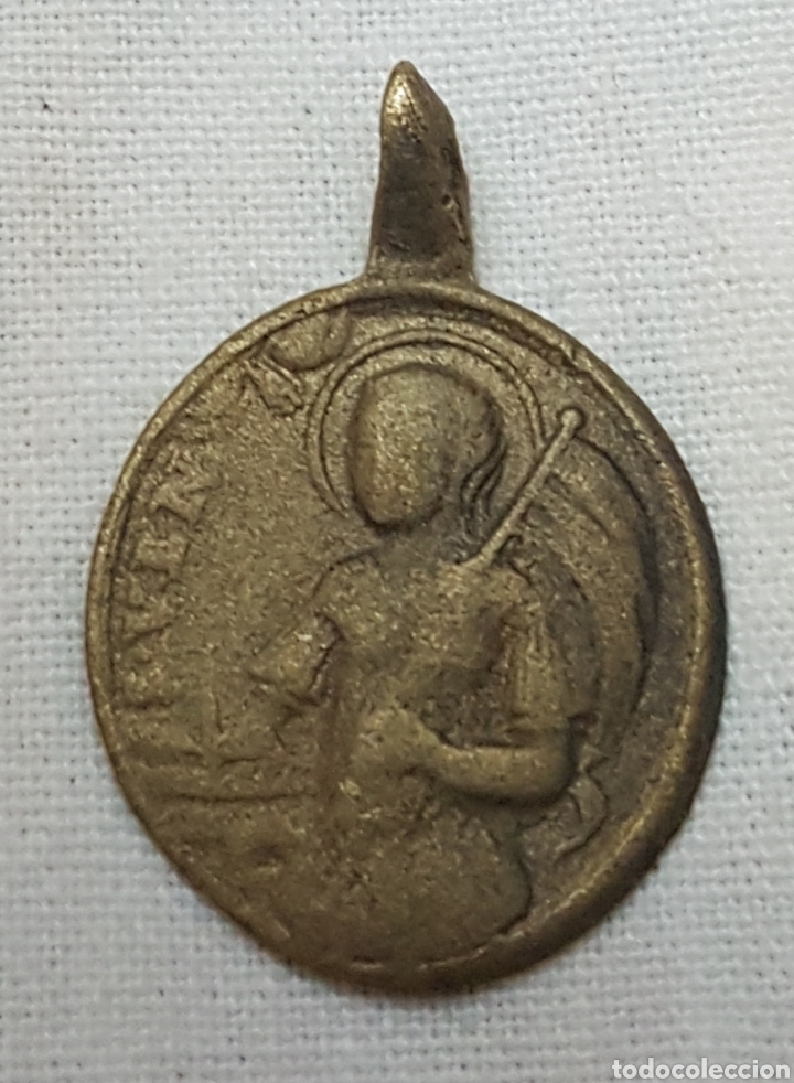 Antig&uuml;edades: Antigua medalla N S de loreto - Foto 2