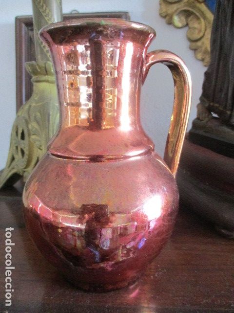 Antig&uuml;edades: Jarron ceramica de Triana Reflejos - Foto 1