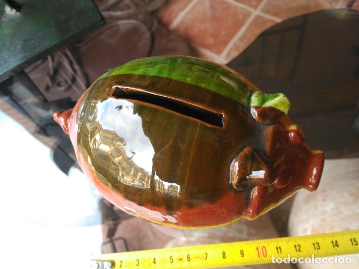 Antig&uuml;edades: hucha en forma de cerdito - Foto 2
