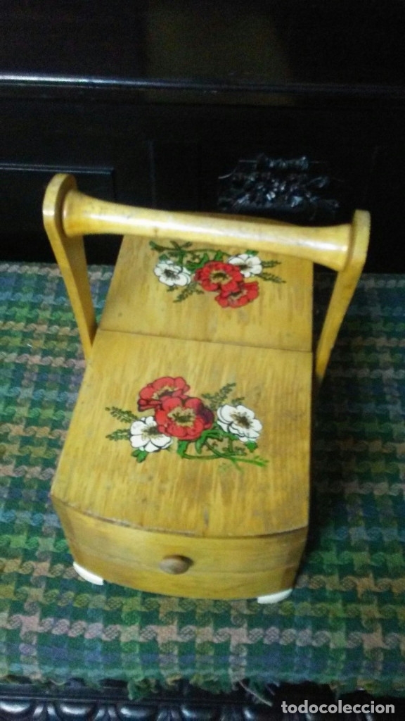Antig&uuml;edades: COSTURERO ANTIGUO - Foto 2