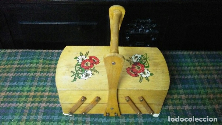 Antig&uuml;edades: COSTURERO ANTIGUO - Foto 3