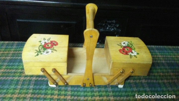 Antig&uuml;edades: COSTURERO ANTIGUO - Foto 4