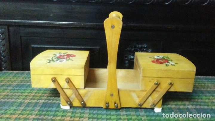 Antig&uuml;edades: COSTURERO ANTIGUO - Foto 9