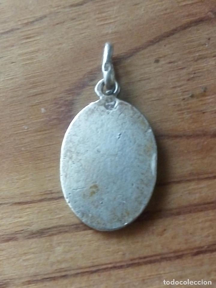 Antig&uuml;edades: MEDALLA PLATA VIRGEN DEL PILAR. - Foto 3