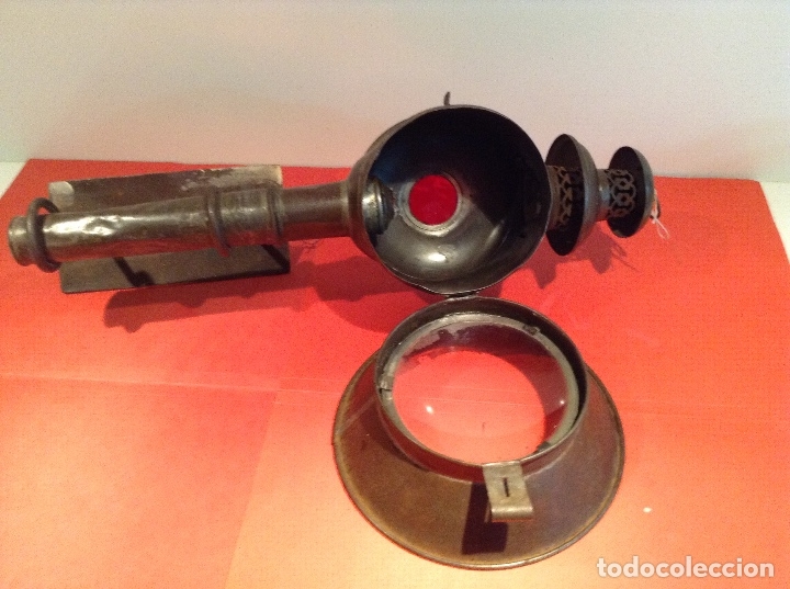 Antig&uuml;edades: ANTIGUO FAROL DE CARRUAJE - Foto 1