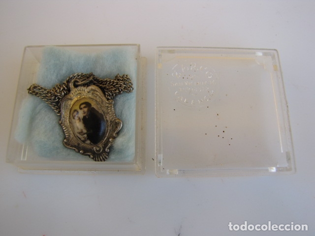 Antig&uuml;edades: Medalla de San Antonio Esmalte - Foto 2