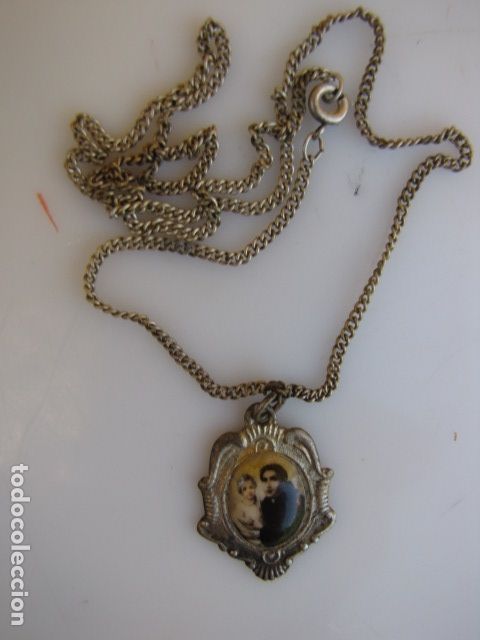Antig&uuml;edades: Medalla de San Antonio Esmalte - Foto 4