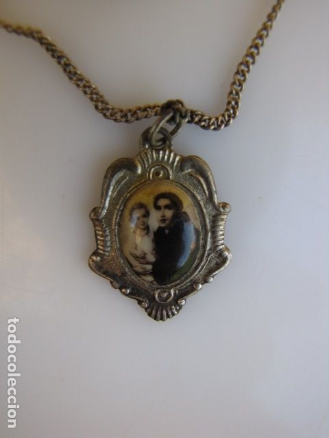 Antig&uuml;edades: Medalla de San Antonio Esmalte - Foto 5