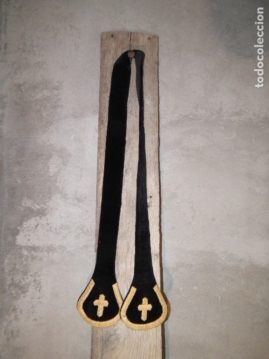 Antig&uuml;edades: CASULLA NEGRA DORADA - Foto 4