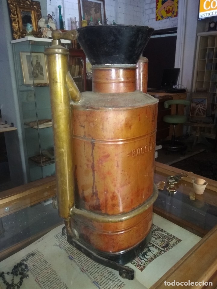 Antig&uuml;edades: sulfatadora de mochila Bacchus - Foto 2