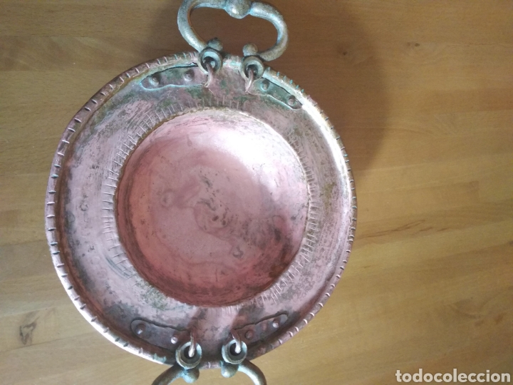 Antig&uuml;edades: Brasero de cobre - Foto 5