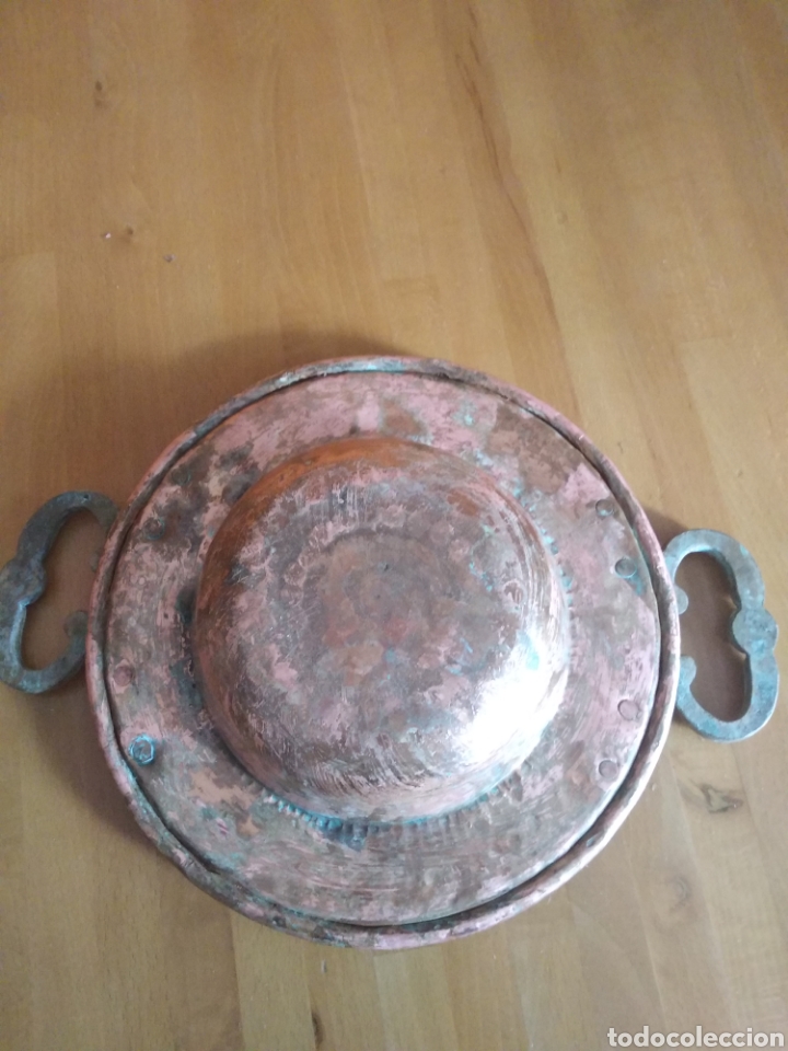 Antig&uuml;edades: Brasero de cobre - Foto 3