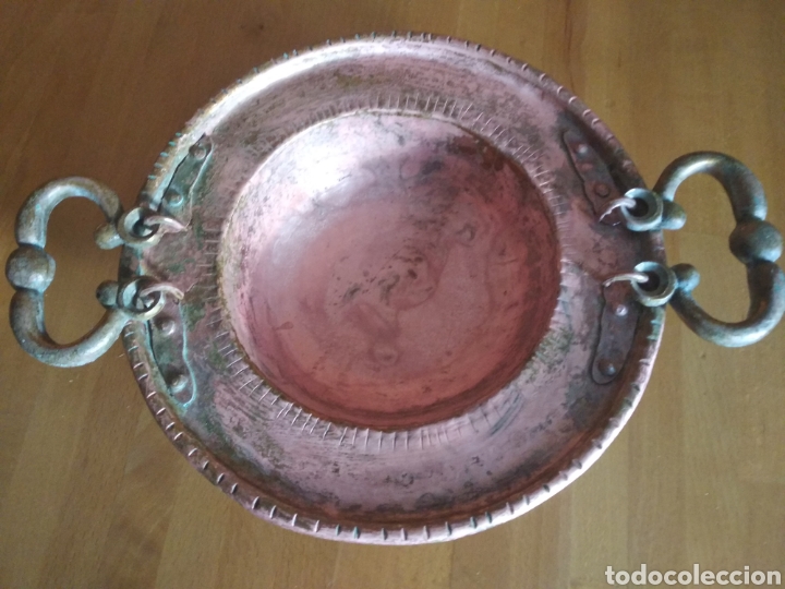 Antig&uuml;edades: Brasero de cobre - Foto 7