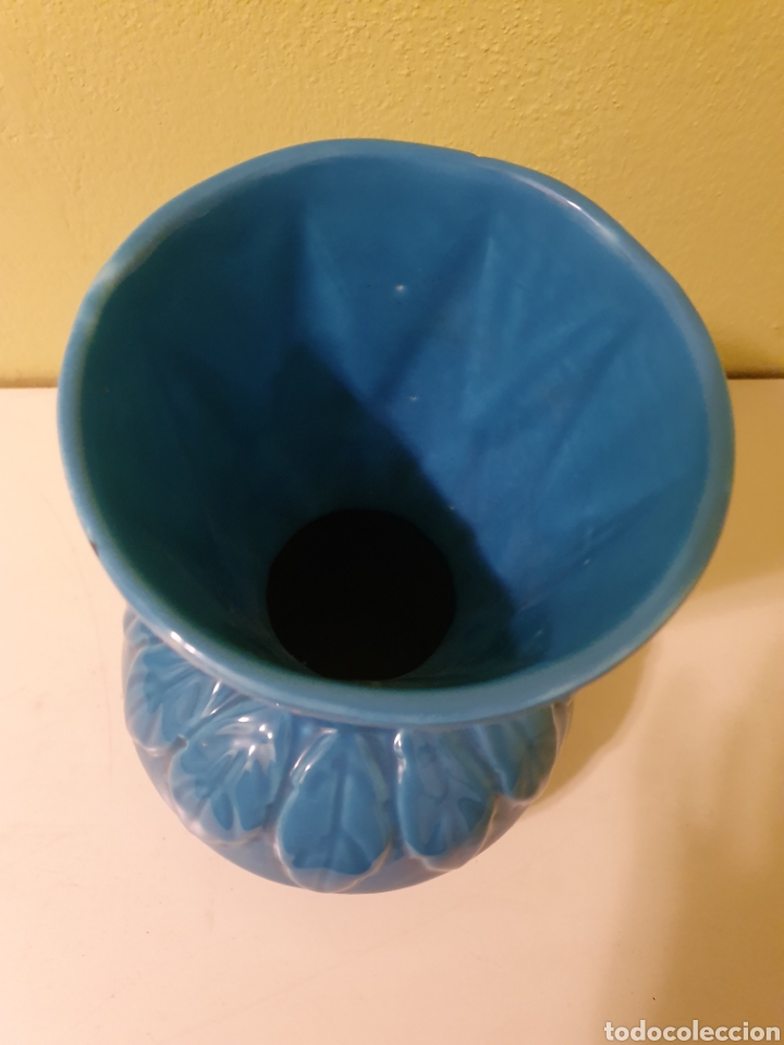 Antig&uuml;edades: MUY BONITO JARRON AZUL - Foto 4