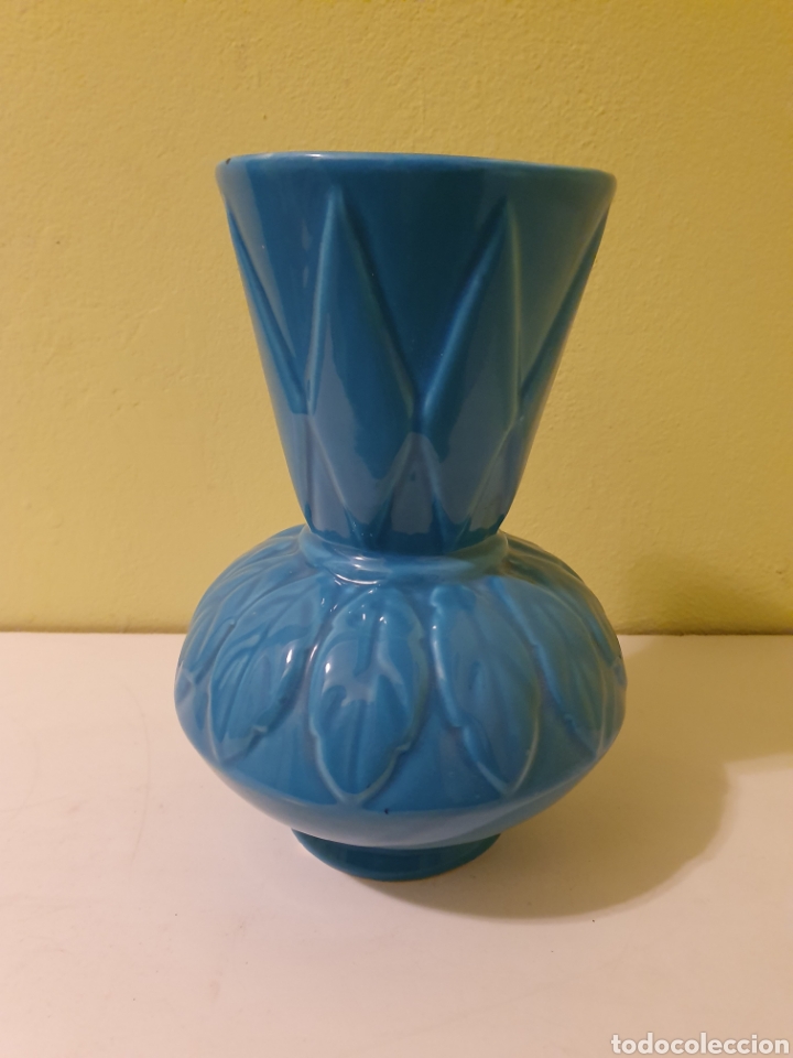 Antig&uuml;edades: MUY BONITO JARRON AZUL - Foto 1