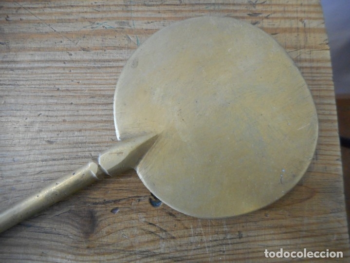 Antig&uuml;edades: Paleta o rasera de bronce - Foto 4