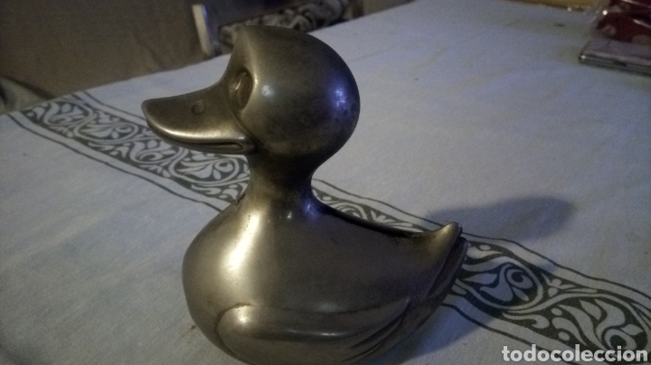 Antig&uuml;edades: Antigua hucha de pato - Foto 1