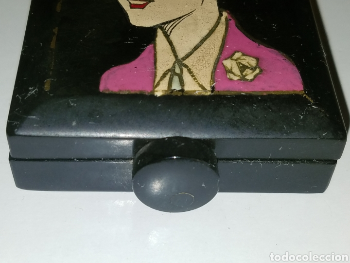 Antig&uuml;edades: ANTIGUA POLVERA ART DECO - A&Ntilde;O 1920. - Foto 3