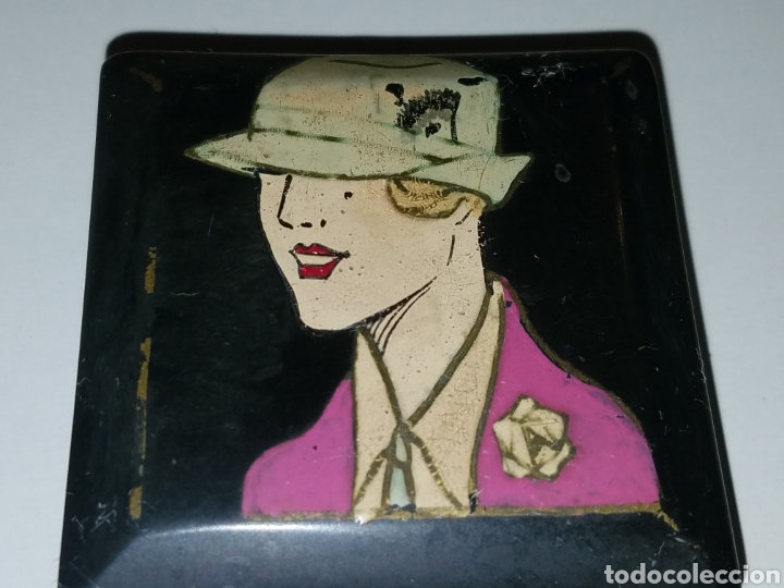 Antig&uuml;edades: ANTIGUA POLVERA ART DECO - A&Ntilde;O 1920. - Foto 6
