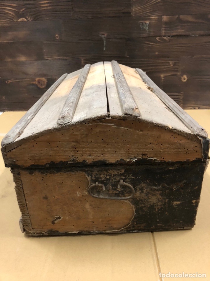 Antig&uuml;edades: Ba&uacute;l de madera antiguo - Foto 2