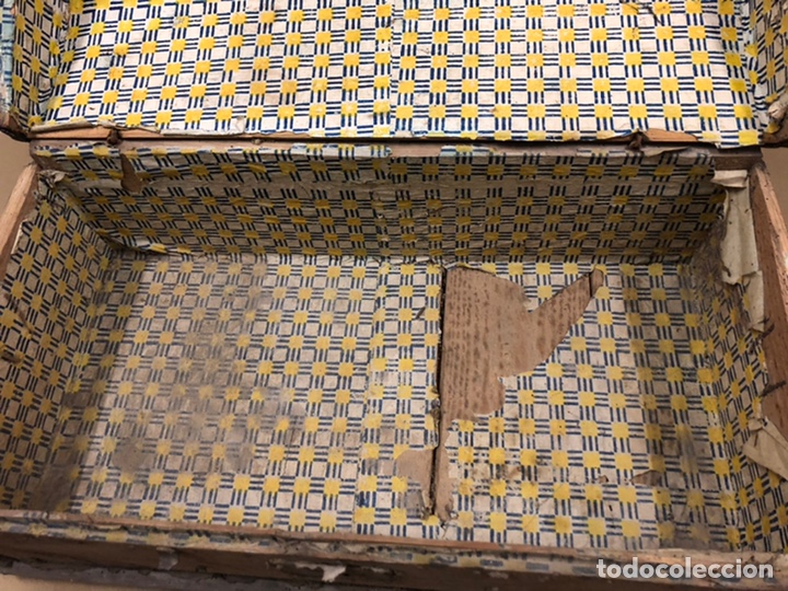 Antig&uuml;edades: Ba&uacute;l de madera antiguo - Foto 5