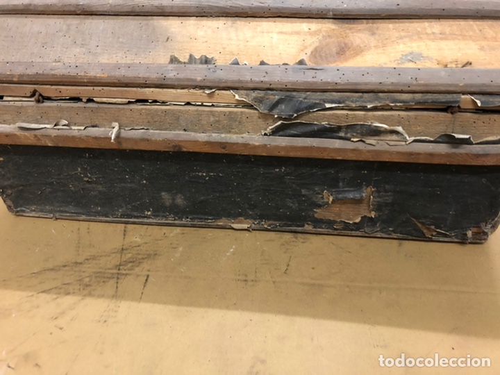 Antig&uuml;edades: Ba&uacute;l de madera antiguo - Foto 8