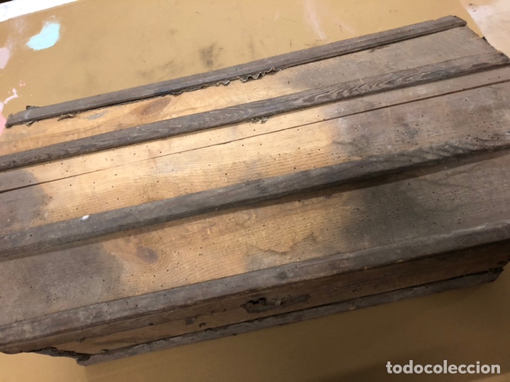 Antig&uuml;edades: Ba&uacute;l de madera antiguo - Foto 10