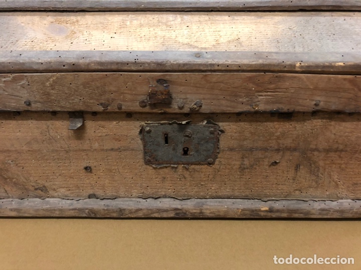 Antig&uuml;edades: Ba&uacute;l de madera antiguo - Foto 11