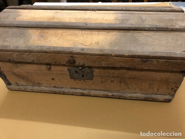 Antig&uuml;edades: Ba&uacute;l de madera antiguo - Foto 12