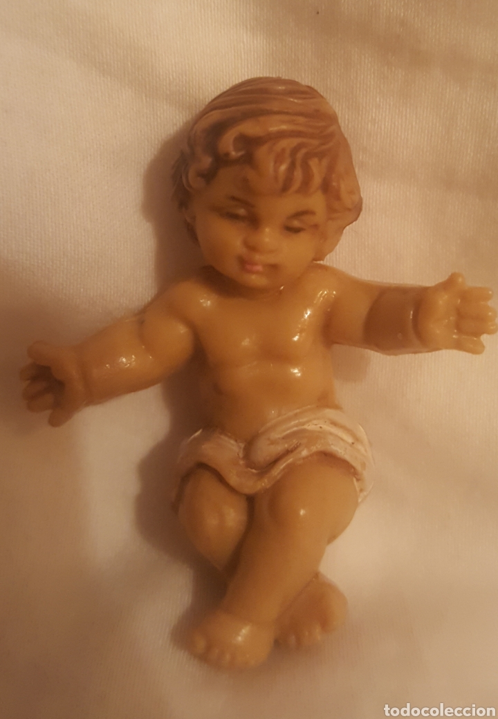 Antig&uuml;edades: Preciosa figura de ni&ntilde;o jesus de miniatura antiguo