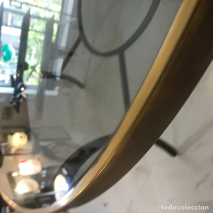 Antig&uuml;edades: MESA DE CENTRO BRONCE Y CRISTAL 1940 - Foto 8