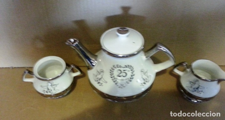 Antig&uuml;edades: JUEGO DE TE GIBSONS ENGLAND. - Foto 3