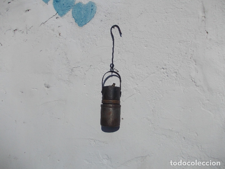 Antig&uuml;edades: lampara-carburo de minas - Foto 1