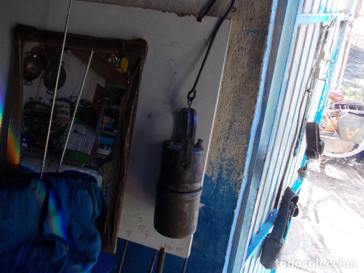 Antig&uuml;edades: lampara-carburo de minas - Foto 2