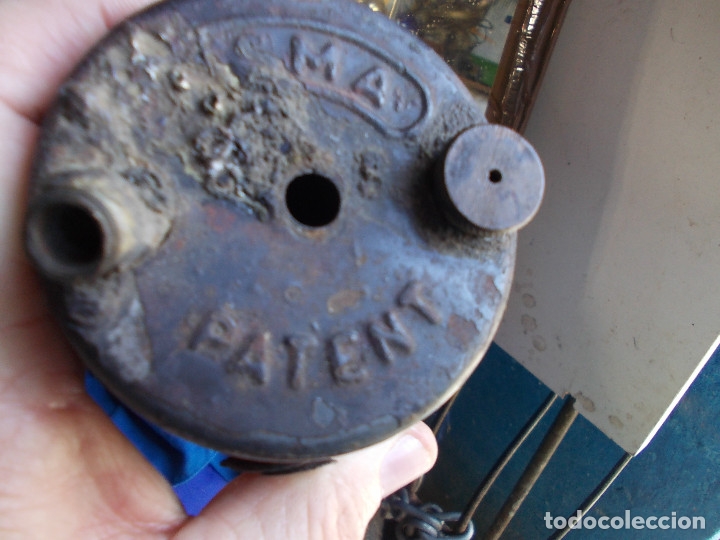 Antig&uuml;edades: lampara-carburo de minas - Foto 3