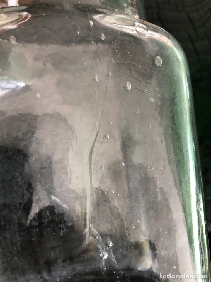 Antig&uuml;edades: Dos botes de cristal vidrio soplado - Foto 4