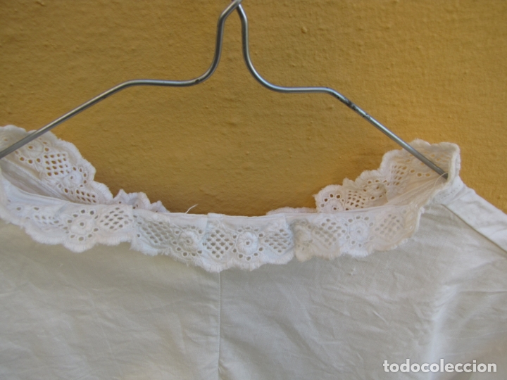 Antig&uuml;edades: Camisa indumentaria. Puntillas - Foto 8