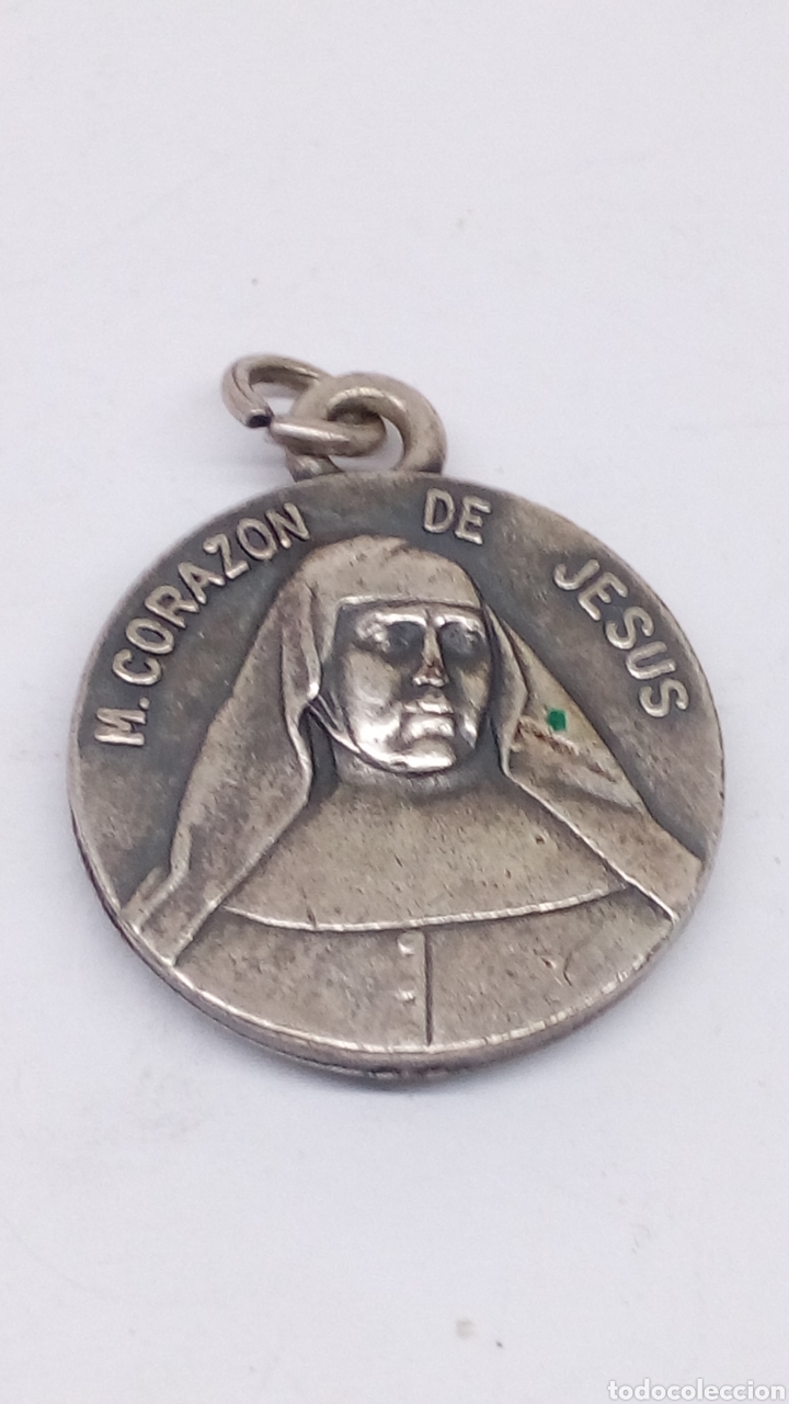 Antig&uuml;edades: Medalla religiosa de plata - Foto 1